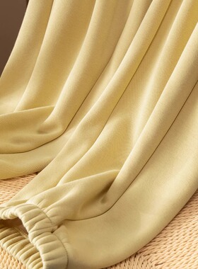 D春天家 小暖炉卫裤 法G一条过冬加厚加绒锥形束脚裤女7T12 特