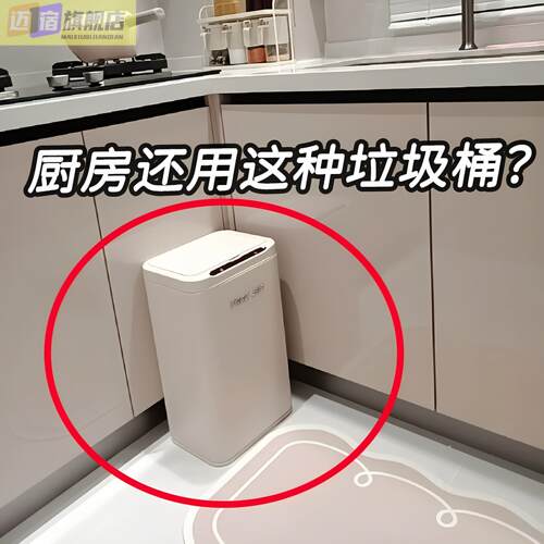 厨房壁挂式垃圾桶家用2026新款卫生间橱柜门挂式台面管道清沽棒