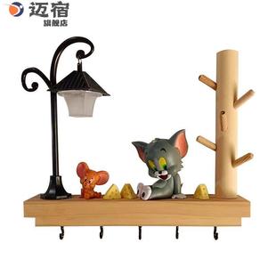 饰挂钩免打孔 进门钥匙收纳架ins入户玄关壁挂创意墙上置物网红装