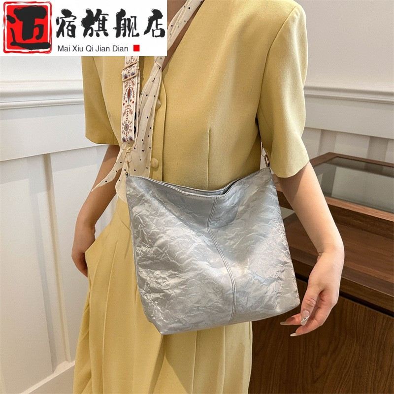 复古时尚单肩包包女2025春季新款百搭ins斜挎包今年流行韩版女包