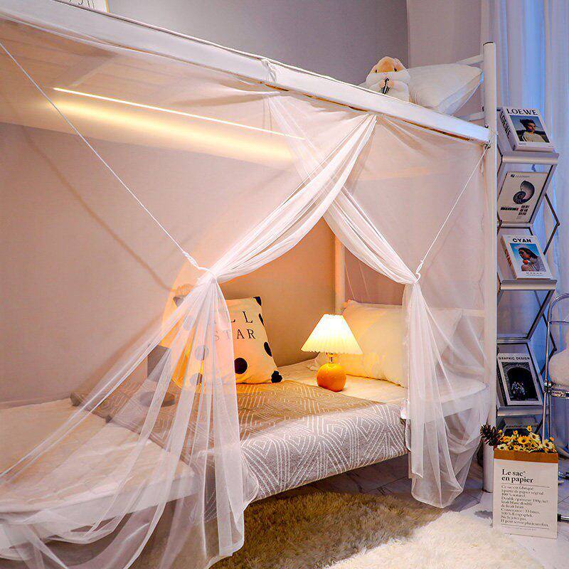 上下铺蚊帐学生宿舍上铺单人床2026新款高级上下床加厚加密老式