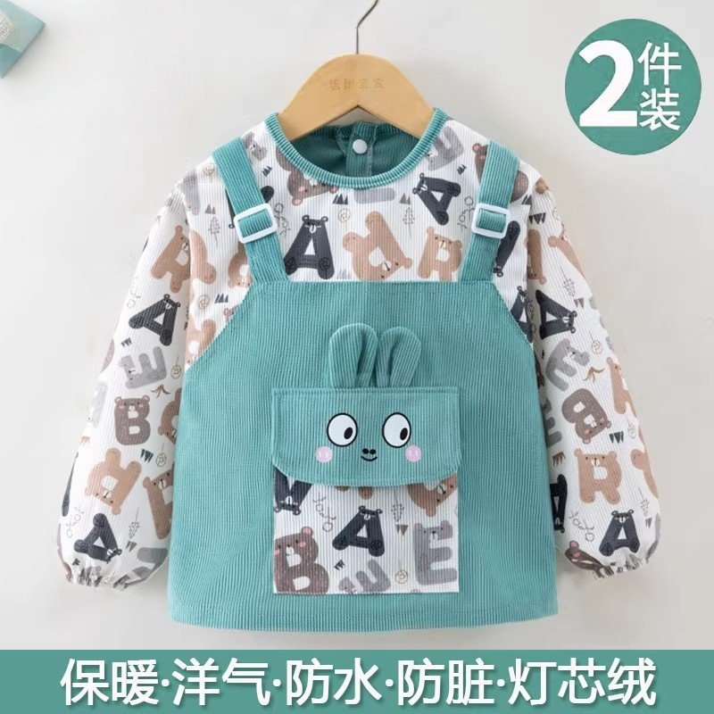 男女宝宝罩衣洋气外穿儿童围裙秋冬吃饭护衣婴儿防水防脏反穿围兜,童装/婴儿装/亲子装,反穿衣/罩衣,淘宝优惠券,粉丝福利购,淘宝优惠卷
