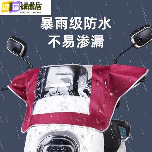 电动车防雨罩电动摩托车仪表盘遮雨罩中控防雨罩车头罩防水罩雨天