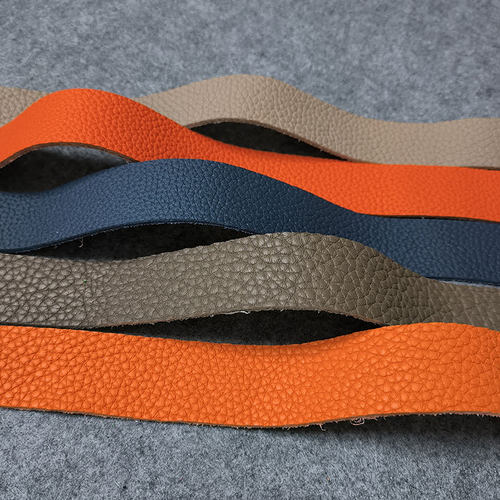 纯牛皮手工diy荔枝纹真皮