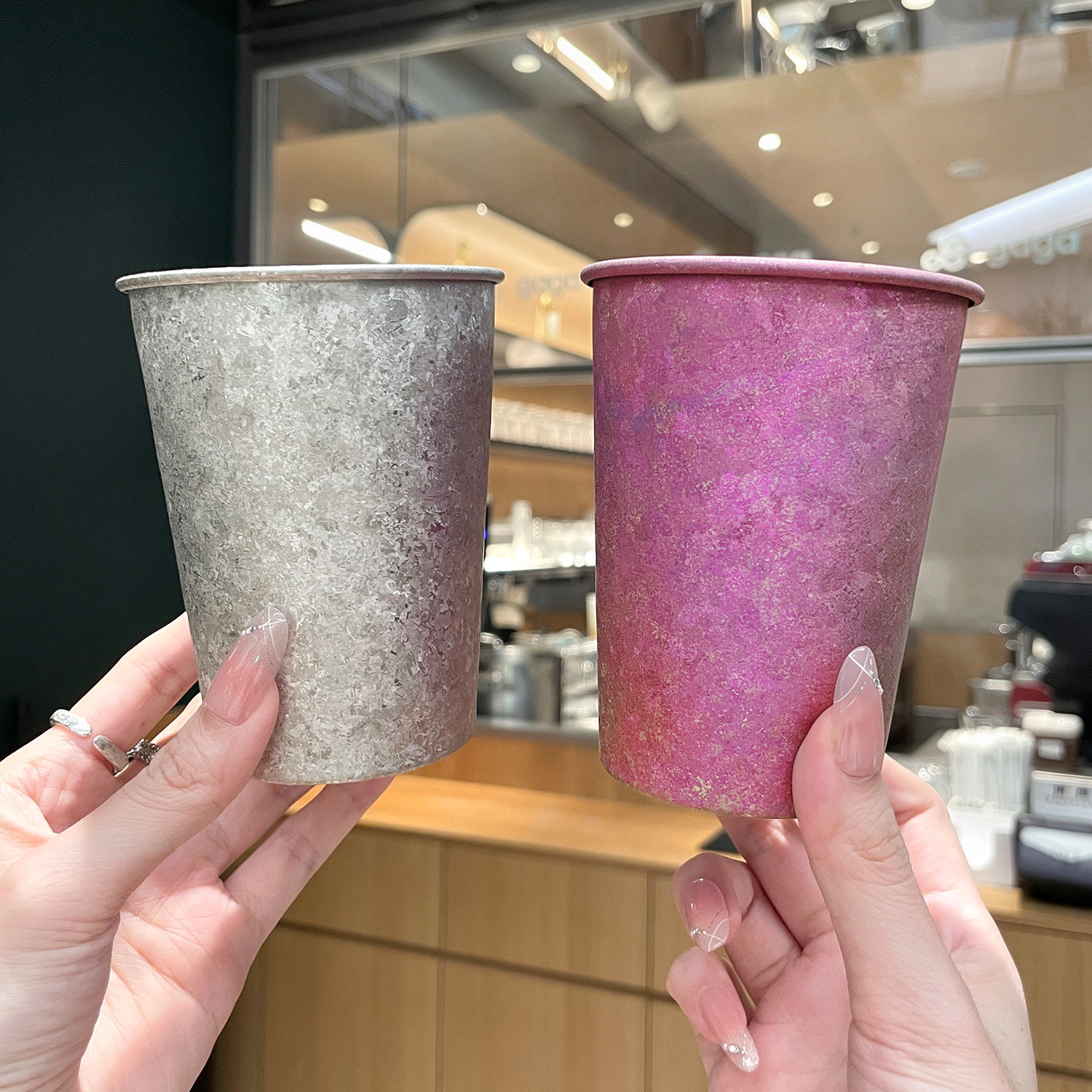 【理想轻奢高档】纯钛啤酒杯2026新款扎啤杯个人专用高颜值咖啡杯
