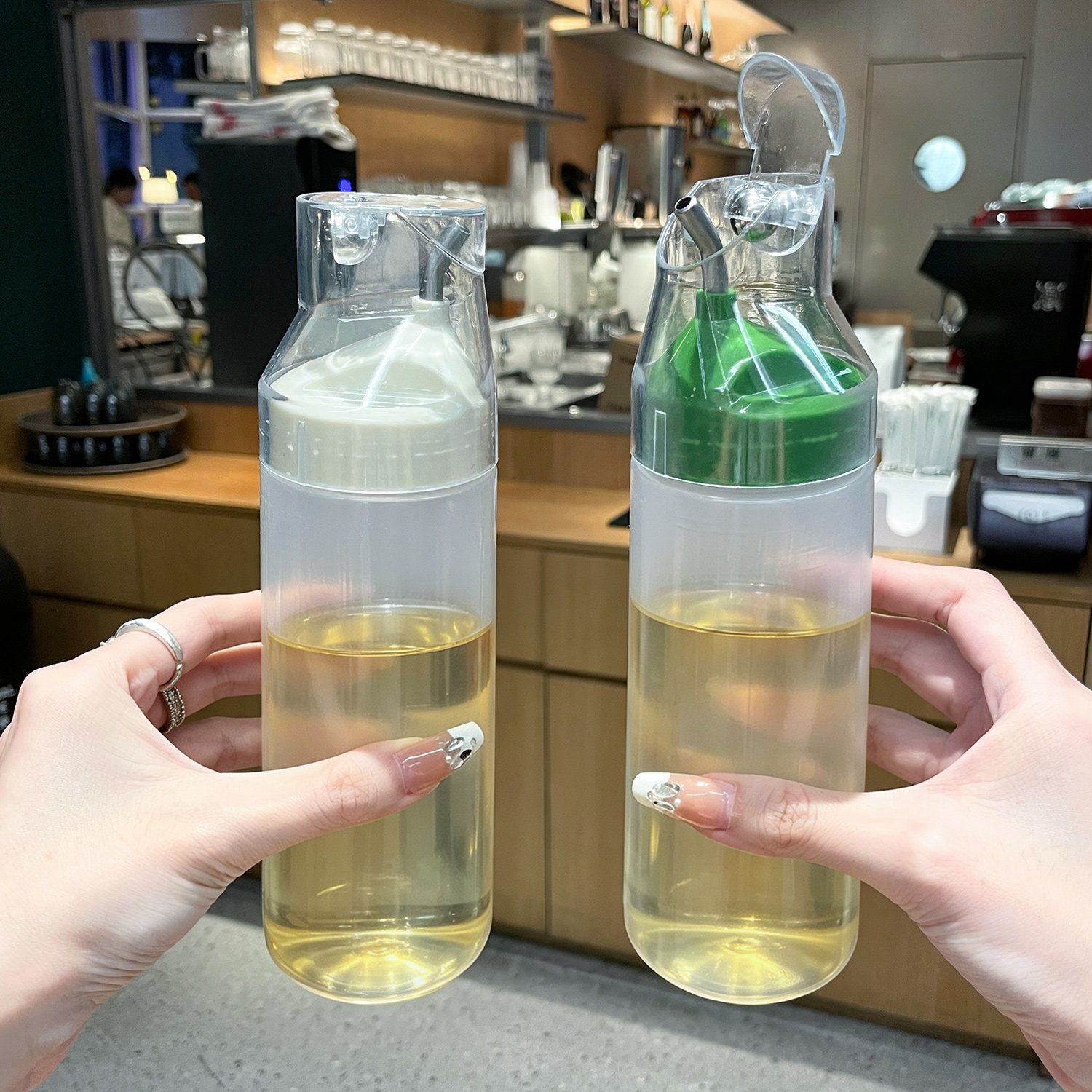 【理想食品级】油壶家用挤压式酱油醋调料瓶罐厨房不挂油控油壶罐