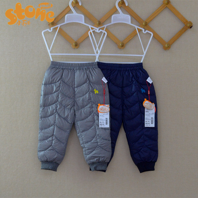 轻薄保暖裤子长裤羽绒裤小石头