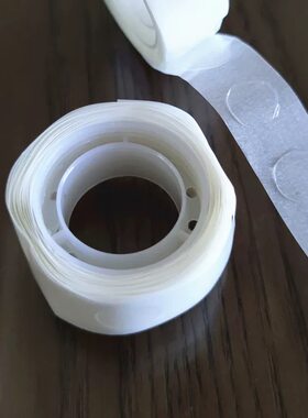 胶点贴玩偶透明底托无痕小圆点强力气球双面胶固定贴装饰黏贴点