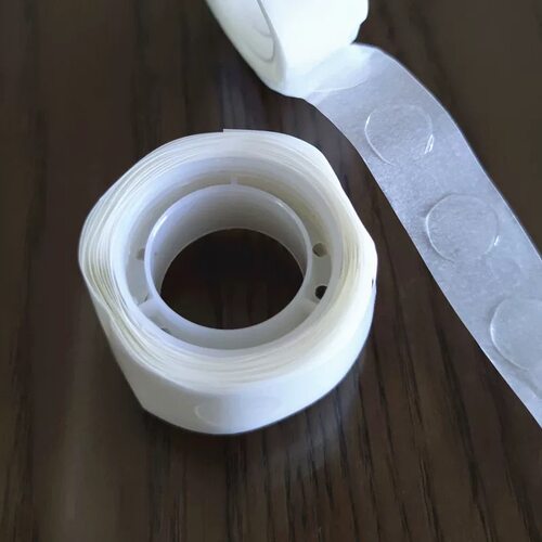 胶点贴玩偶透明底托无痕小圆点强力气球双面胶固定贴装饰黏贴点