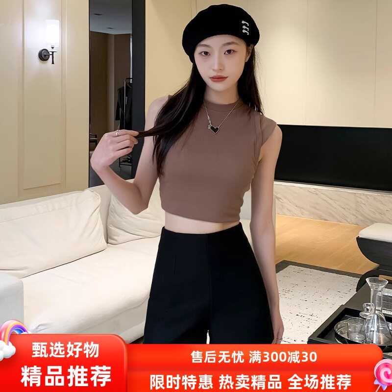 黑色超短裤女夏季2026新款高腰