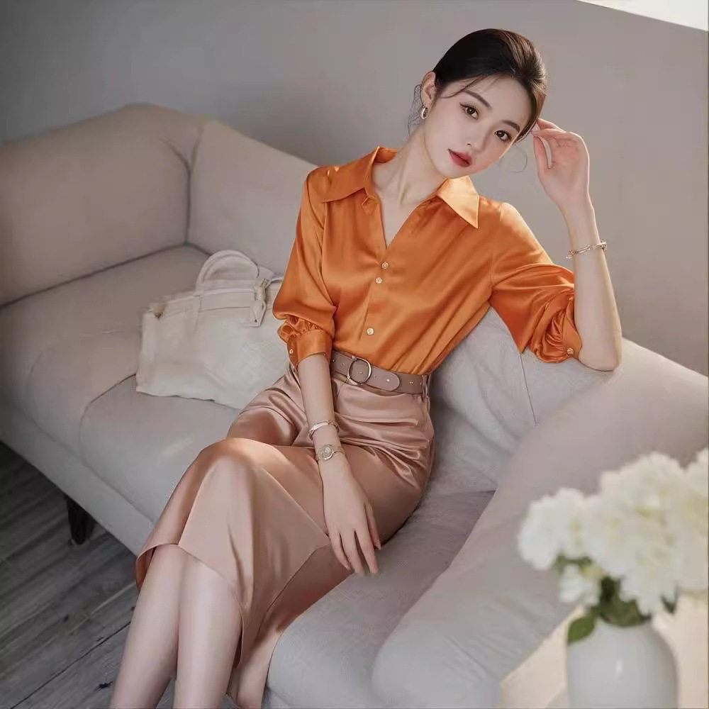 秋装搭配一整套盐系轻熟两件套2024早秋新款气质时髦时尚套装女装