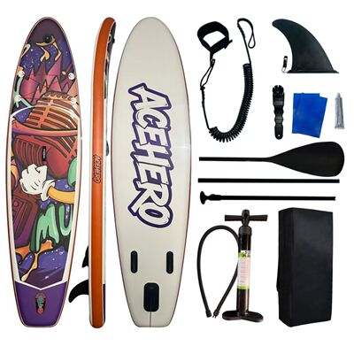 SUP站立式充气竞速桨板新款专业级双层加厚世界大牌休闲亲子划水