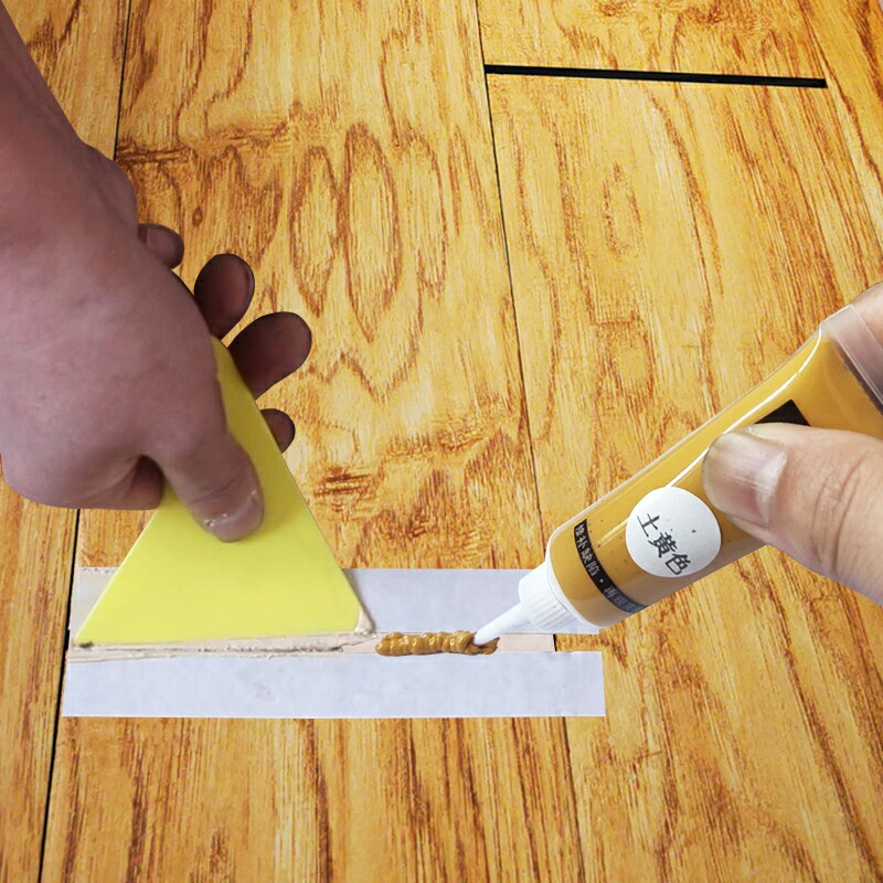 木地板填缝剂家用地板美缝剂胶家具修补神器防水复合地板缝隙填充