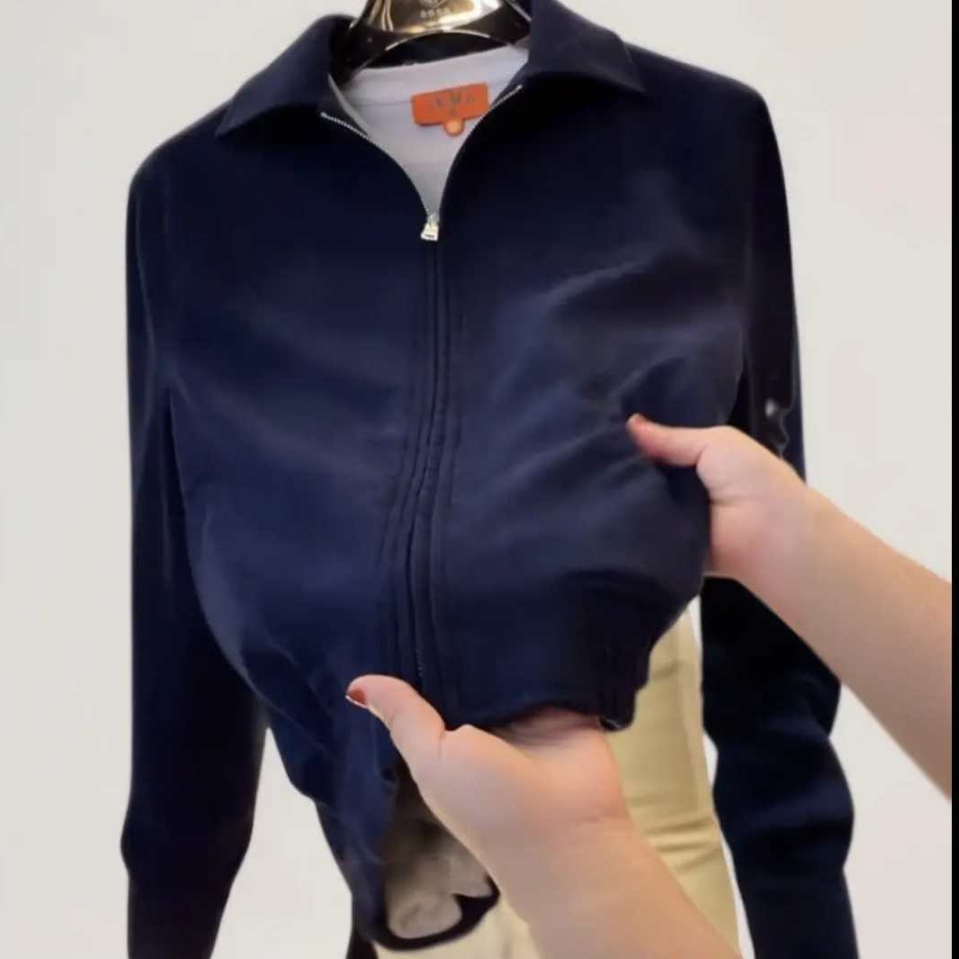 【花姐专属】C2秋冬设计师欧洲奢品秋复古高定情侣款夹克外套男01