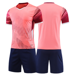 儿童足球服运动速干套装踢球比赛训练队衣男女孩团购定制运动球服