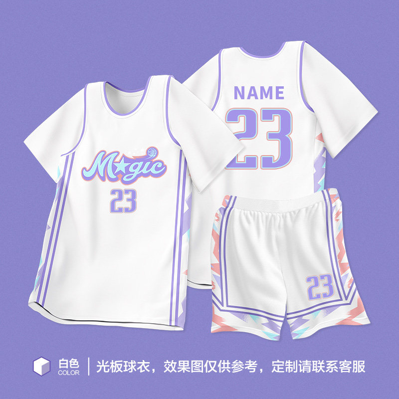 情侣装运动比赛篮球服套装图片