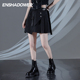ENSHADOWER隐蔽者2021新款 短裙 不对称机能风半身裙女高腰黑色工装