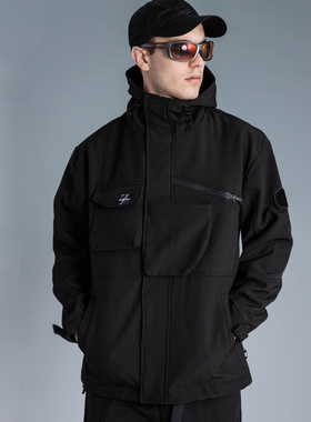 ENshadower隐蔽者gorpcore冲锋衣男春秋户外防风防水工装夹克外套