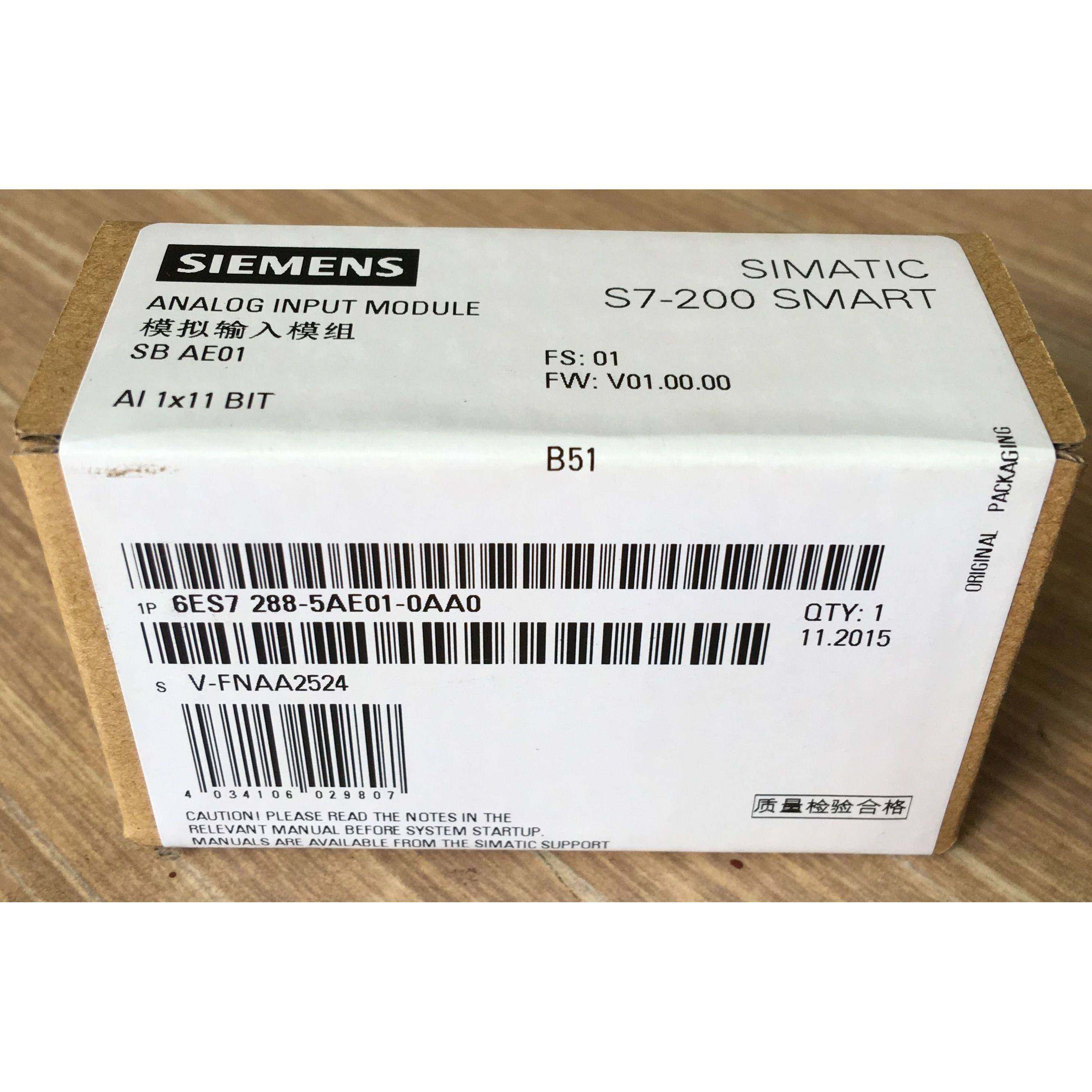 6ES7288-5AE01-0AA0西门子S7-200SMART模拟输出模块SBAE1