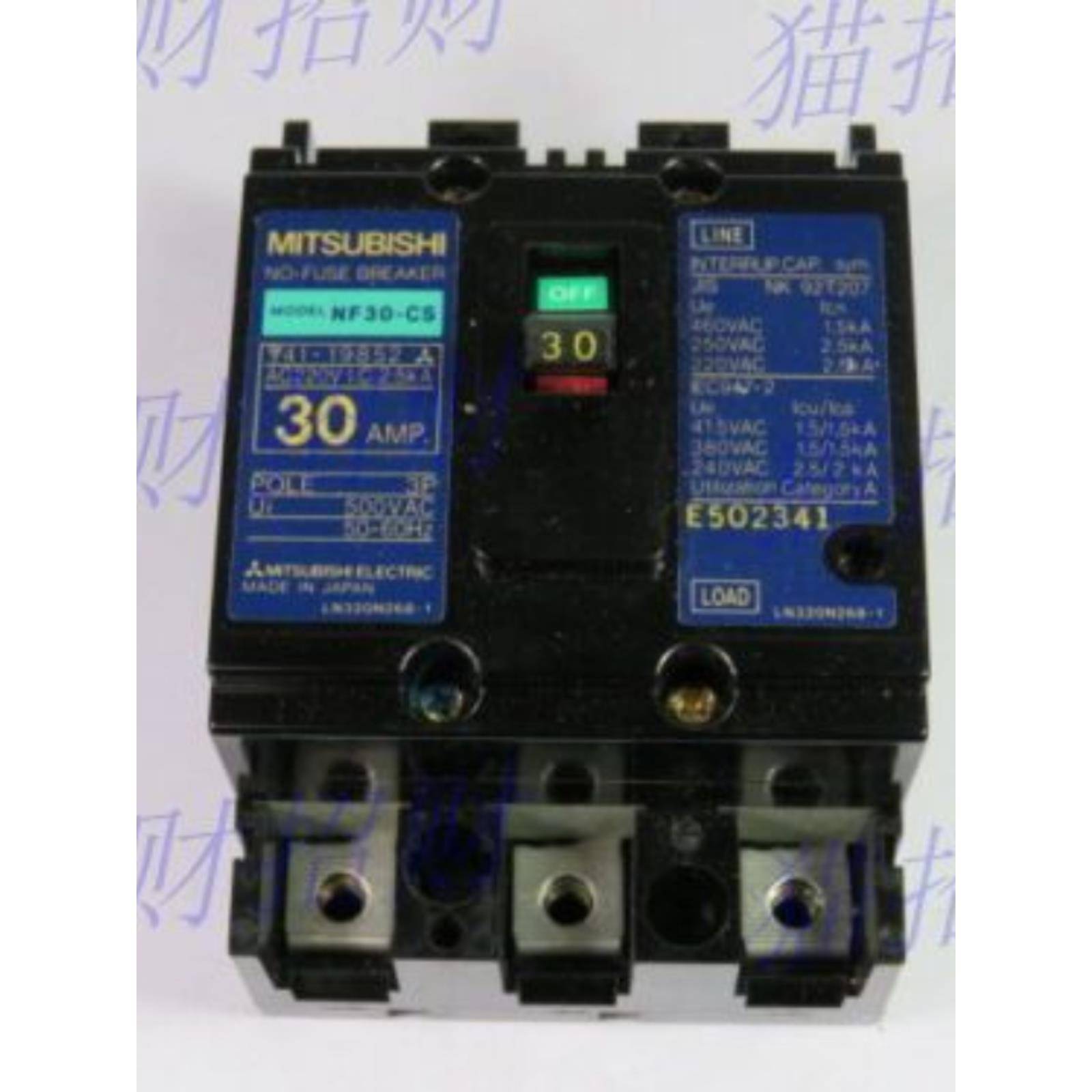 断路器NF30-CS 63CW 125SW HW CV SV 100-CWB 250-LXV 2P 3P 4P A