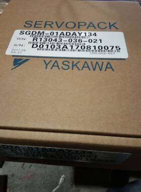 安川伺服驱动器SGDM-01ADAY134现货出售 议价 质保一年