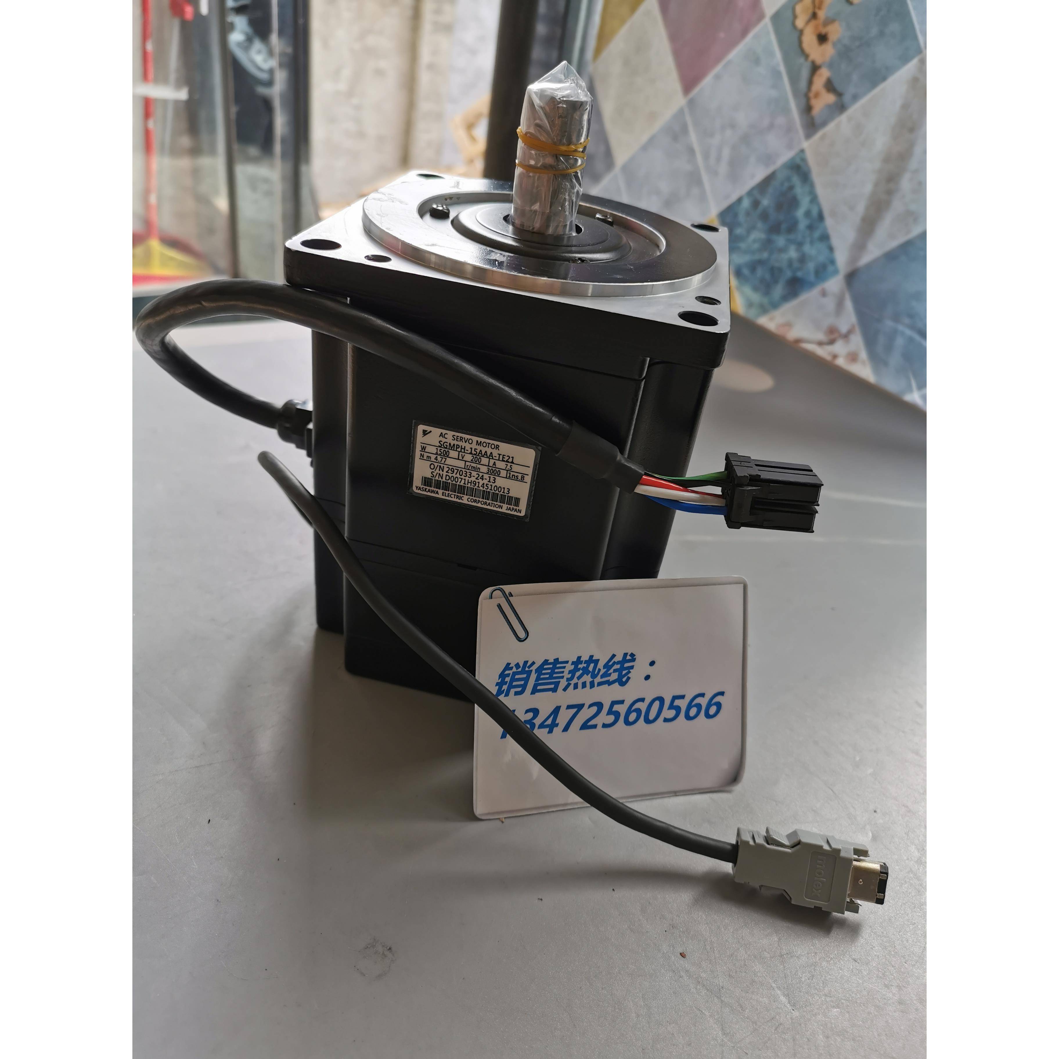 安川伺服电机SGMAS-C2AGA-SU22原装现货出售 质保一年 拍前询价