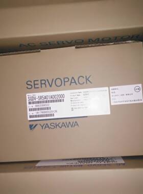 SGDV-5R5A01A安川750w伺服驱动器 原装全新