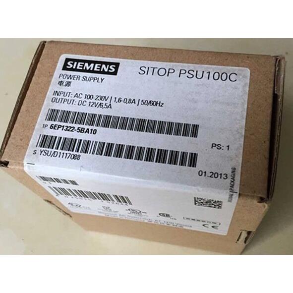 6EP1322-5BA10西门子SITOPPSU100C12V6.5A调节型电源6EP13225BA10