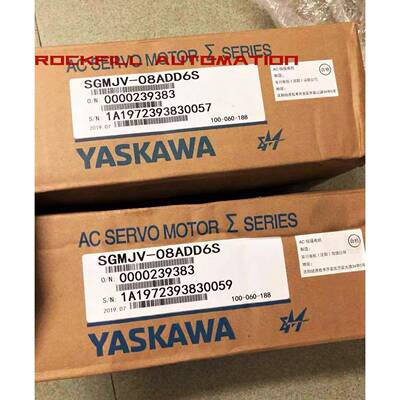 SGMJV-08A3E6S/SGMJV-08ADD6S安川伺服电机全新质保一年