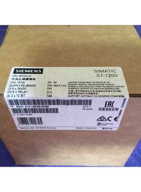 6ES7212-1BE40-0XB0西门子S7-1200CPU1212C紧凑型CPUAC/DC/继电器