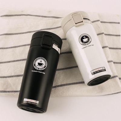 保温杯高级感大容量咖啡随行杯防漏性好杯子高颜值车载男生水杯女