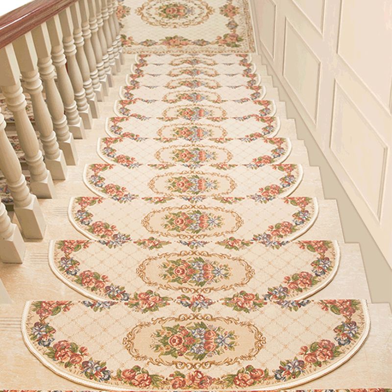 欧式楼梯踏步垫免胶自粘楼梯地毯家用防滑加厚实木大理石垫子地垫