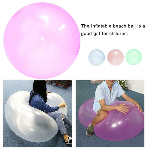 吹气圆球 透明泡泡球充气球wubble bubble ball 创意儿童大球玩具