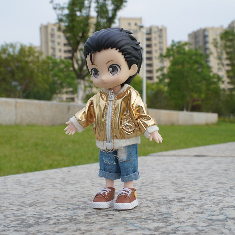 哈乐动漫ob11娃衣镭射外套bjd娃娃衣服12分素体可穿gsc现货可