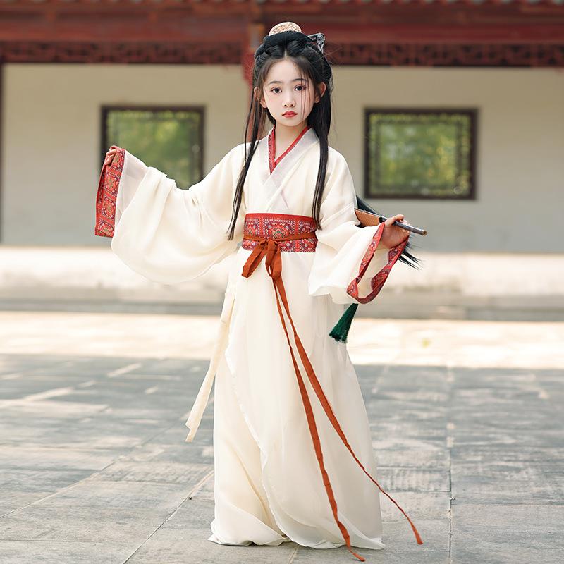 战国袍古装汉服女2024新款马山楚墓复原款仙气飘飘大袖衫直裾襦裙
