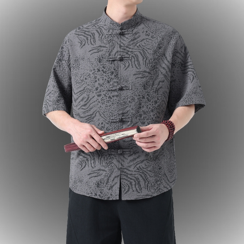 2025新款夏季新中式中国风男装