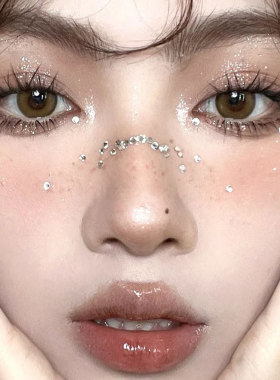 jennie同款碎钻眼妆！女团舞台妆