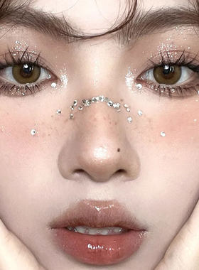 jennie同款碎钻眼妆！女团舞台妆