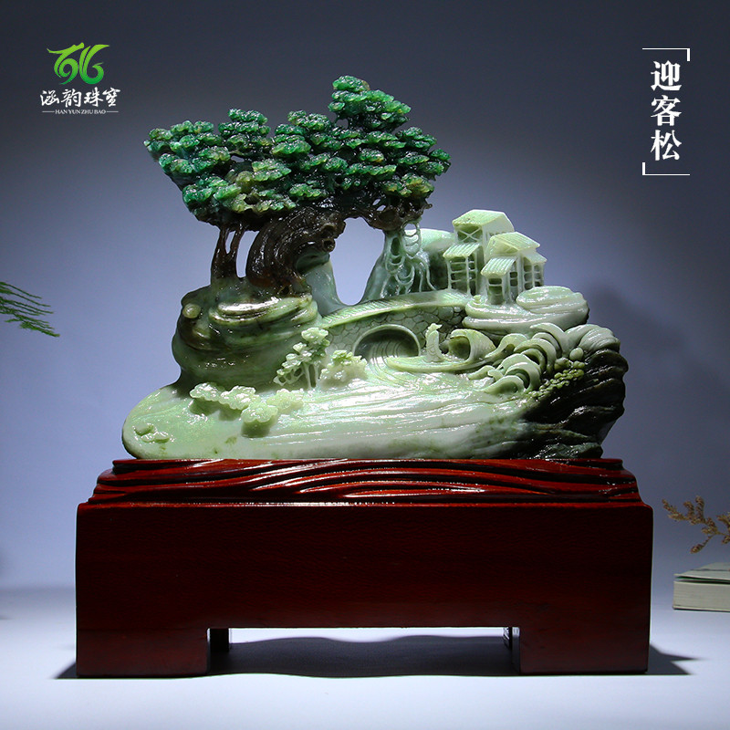 独山玉摆件一帆风顺南阳独玉山水花鸟如意中式家居客厅工艺礼品在类目 珠宝/钻石/翡翠/黄金, 其他天然玉石, 独山玉, 珠宝奇石中 - 来自Buy2taobao.com提供专业的淘宝代购服务