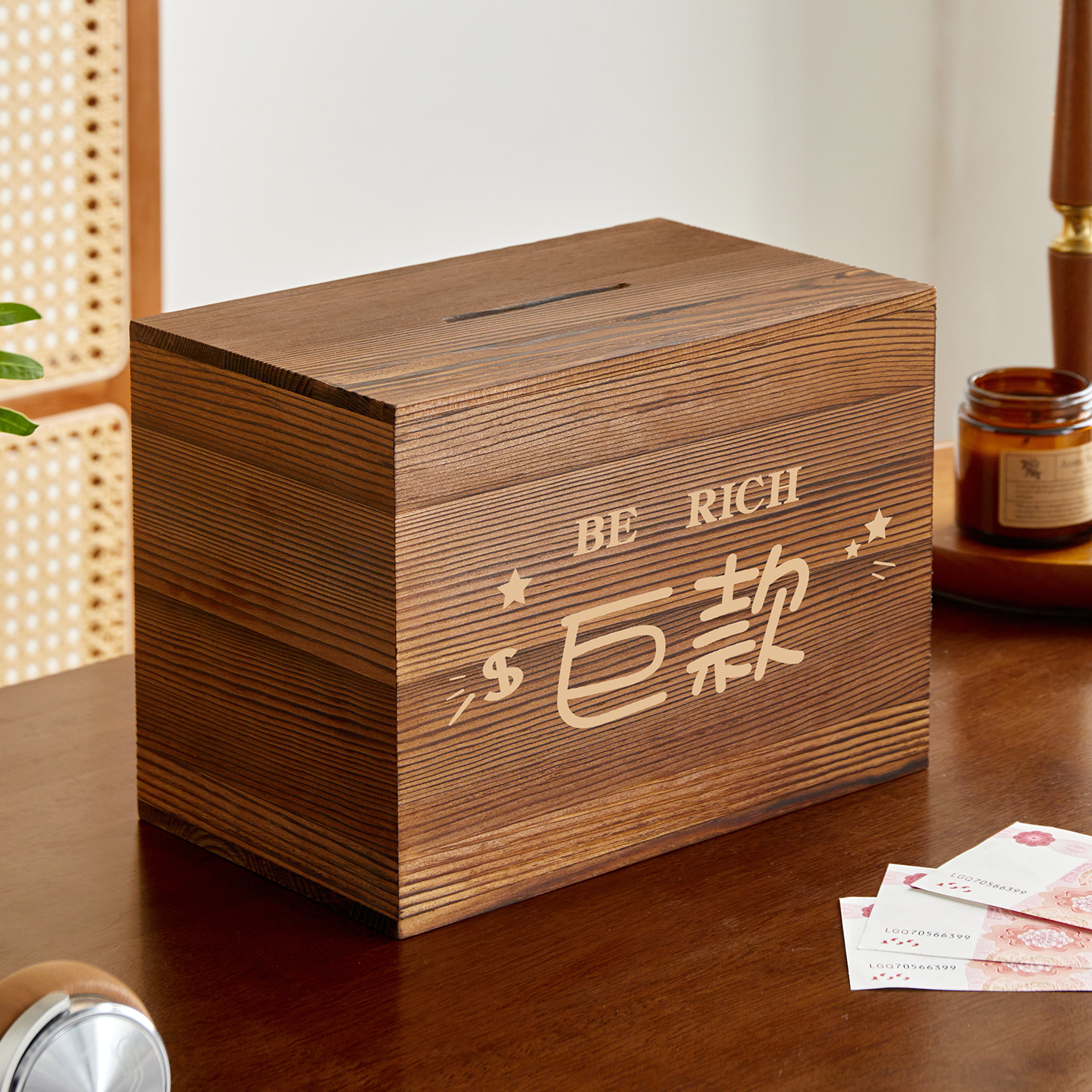 存钱罐只进不出2024新款