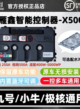 雁鑫控制器X500极核AE4AE5i九号M5M3MZ小牛NXFX风速直上保留功能