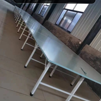 服装厂裁剪台案板车间板凳流水槽裁布台断布案板查货台裁床工作台