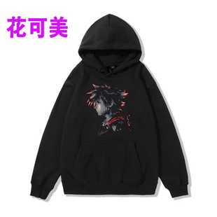 秋冬浮世绘武士圆领男女连帽外套明日方舟游戏浊心长袖秋冬装卫衣