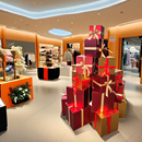 圣诞节新年礼盒礼品堆头空盒子装 饰品礼物盒摆件橱窗美陈场景布置