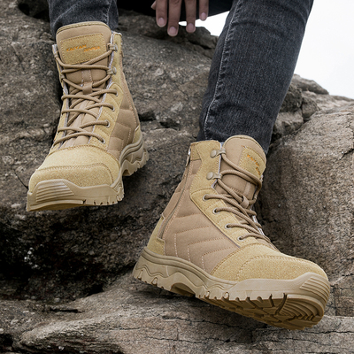 跨境热卖TPR sole Outdoor Hiking Shoes Sand-Proof Boots 39-45