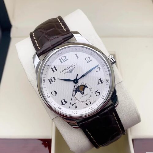 瑞士longines浪琴男表月相商务