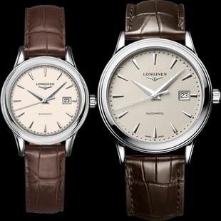 瑞士Longines浪琴正品手表 军旗系列全自动机械表男女表情侣对表