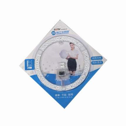 尚仕华LED吸顶灯芯片光源灯片灯盘24W模组替换卫生间直径19.CM