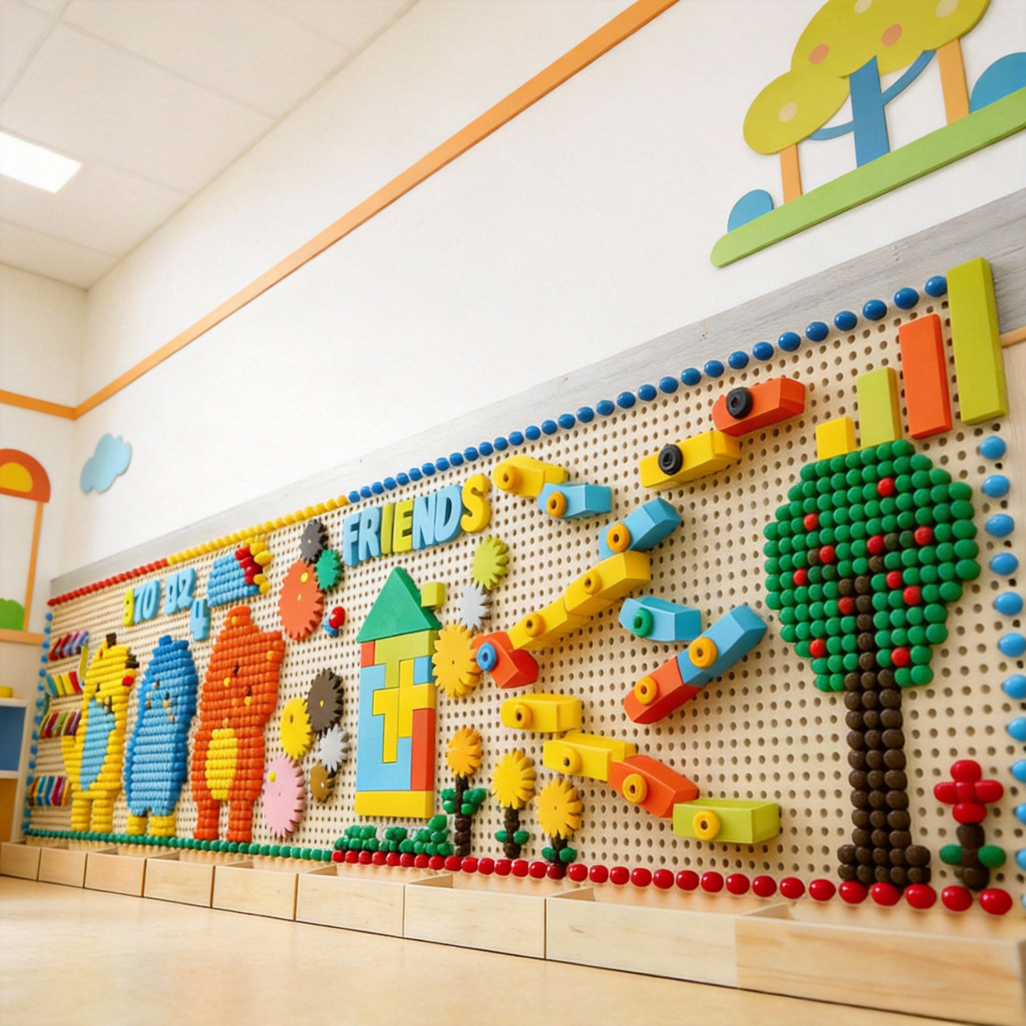 幼儿园EVA泡沫软体玩具儿童益智早教插珠拼插洞洞板墙面互动教育,玩具/童车/益智/积木/模型,其它早教玩具类,淘宝优惠券,粉丝福利购,淘宝优惠卷