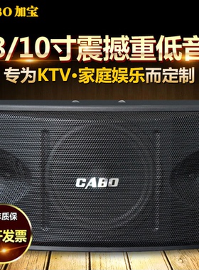CABO/加宝 CA-1000 家庭ktv卡拉ok音响 会议室专业卡包音箱